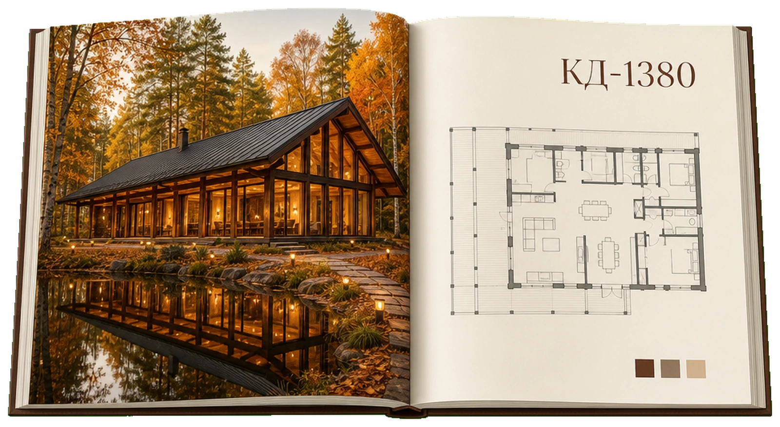 Каталог проектов каркасных домов Сканди ЭкоДом