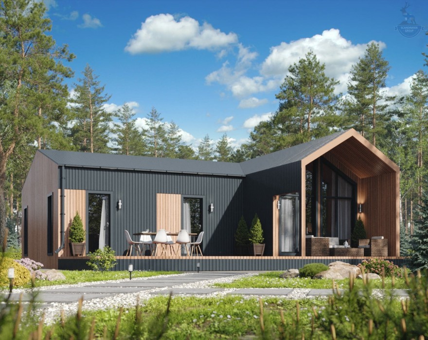 Типовые каркасные дома