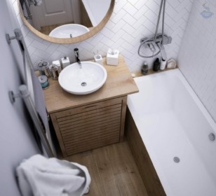 КД-320: каркасный дом в стиле барнхаус