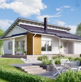 проект каркасного дома кд 350 1