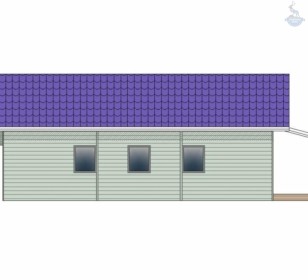 проект каркасного дома кд 350 5