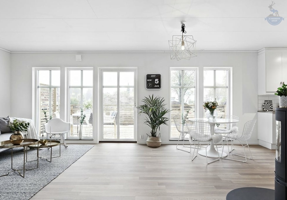 интерьер каркасного дома кд 350 8