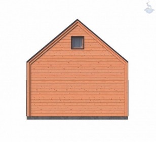 КД-970: каркасный дом с мансардой и вторым светом