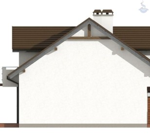КД-440: каркасный дом с мансардой и балконом