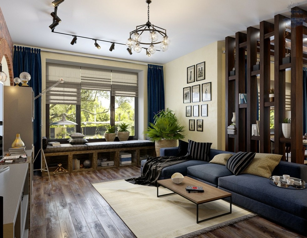 КД-400: двухэтажный каркасный дом с мансардой и гаражом