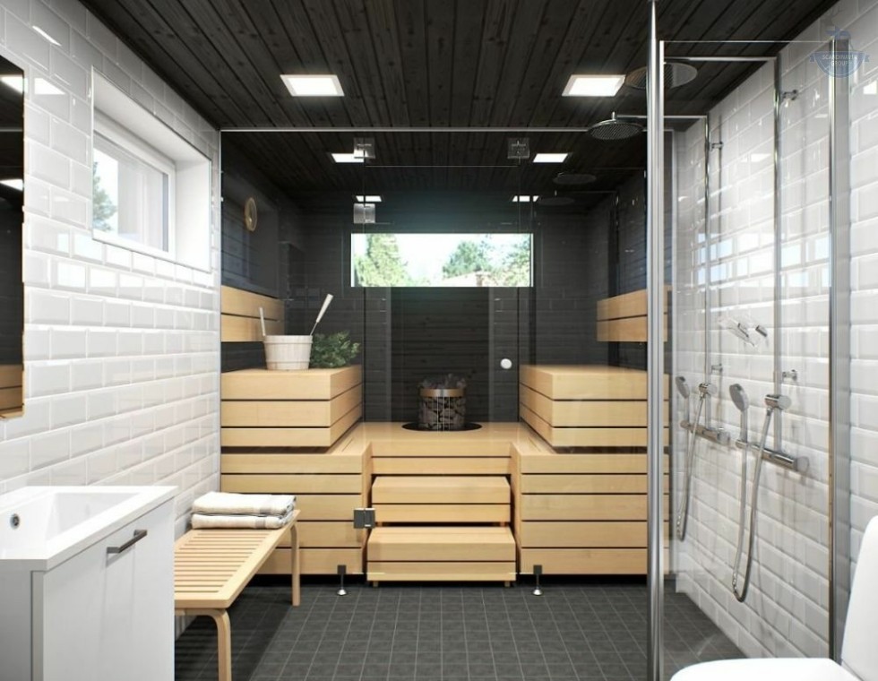 КД-920: стильный, уютный и функциональный одноэтажный каркасный дом