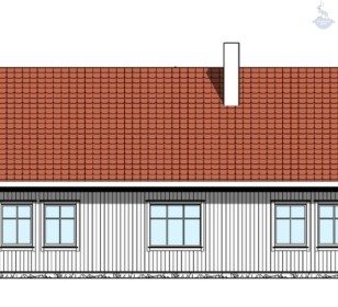 КД-710: каркасный дом с балконом и террасой