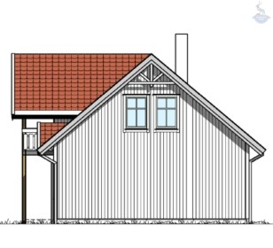 КД-710: каркасный дом с балконом и террасой