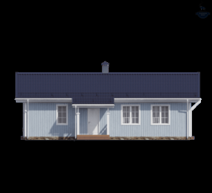 КД-920: стильный, уютный и функциональный одноэтажный каркасный дом