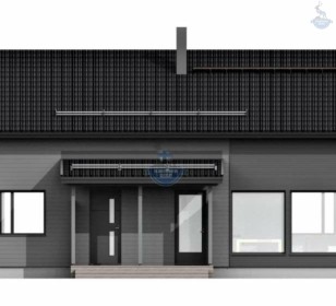 КД-280: 2-х этажный каркасный дом с котельной