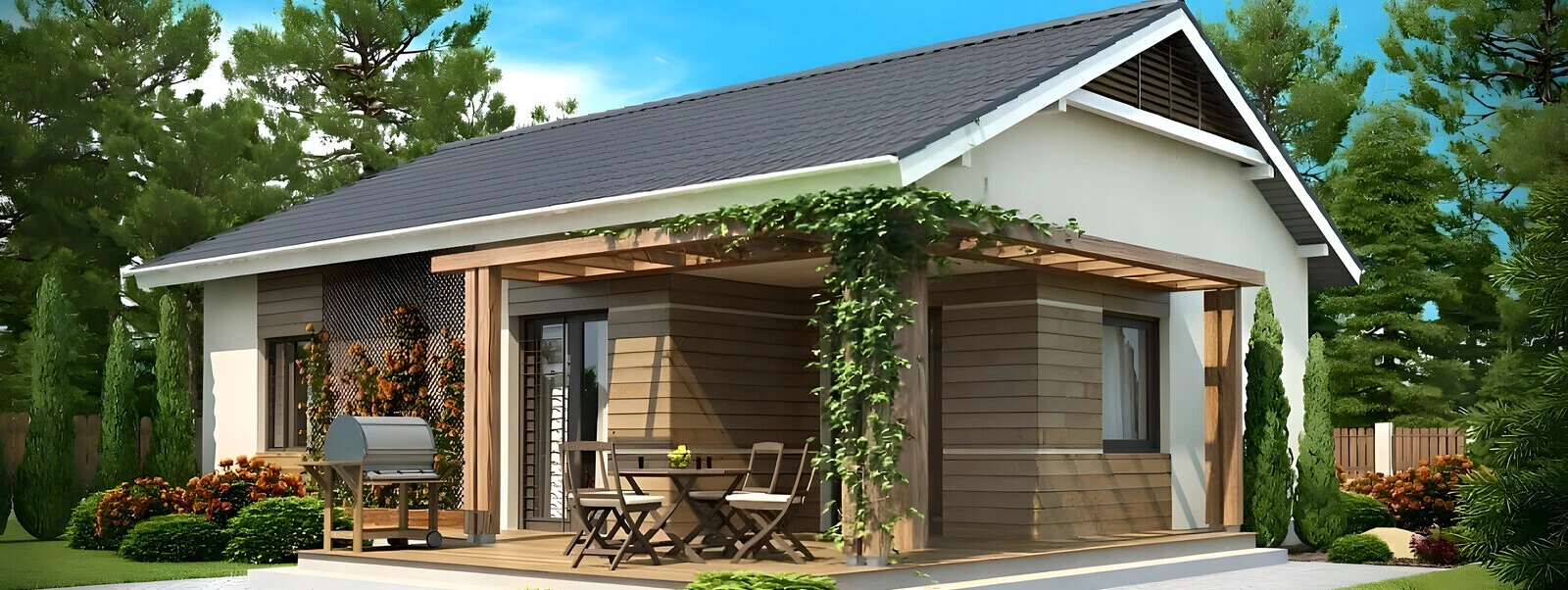 каркасные дома в скандинавском стиле