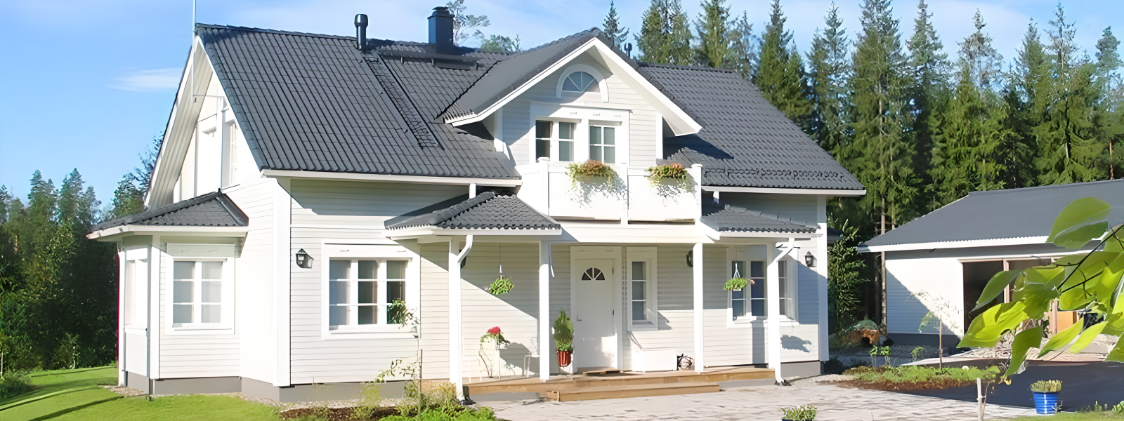 Большие каркасные дома