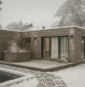 Каркасная бана по проекту КБ-10