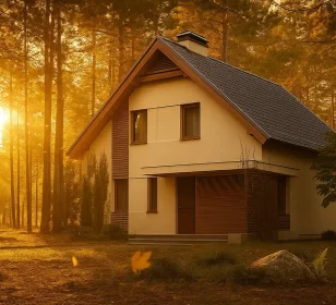 Двухэтажный каркасный дом с мансардой КД-210 фото 2