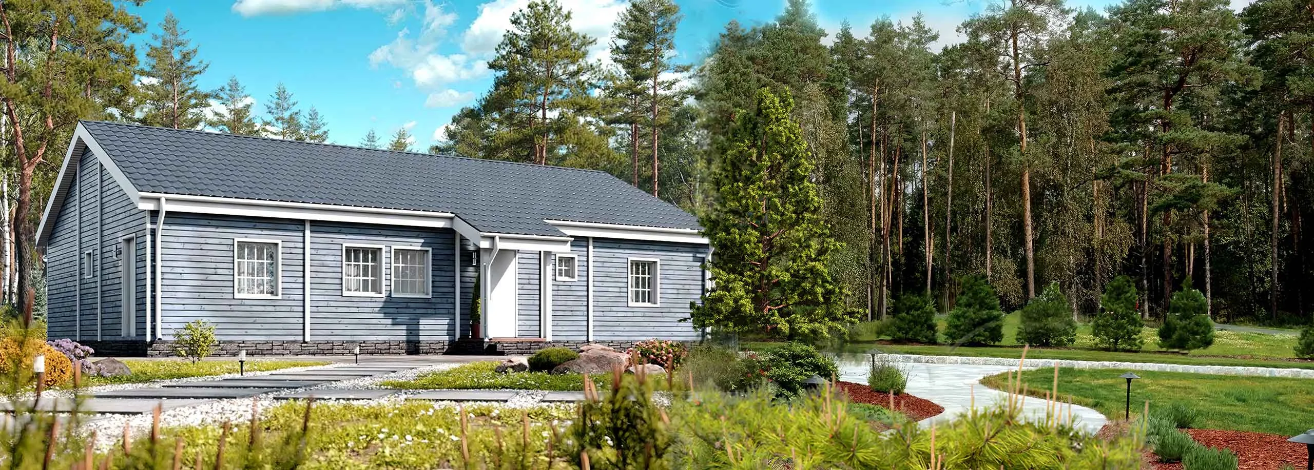 Каркасные дома на 5 спален