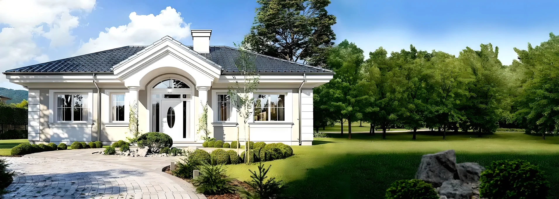 Каркасные дома в английском стиле