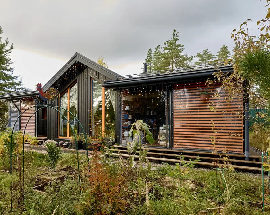 Каркасный дом КД-790 экстерьер