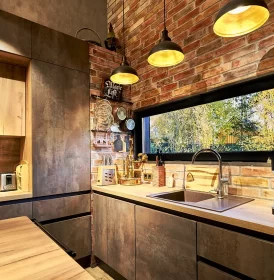 Каркасный дом КД-790 интерьер (кухня)