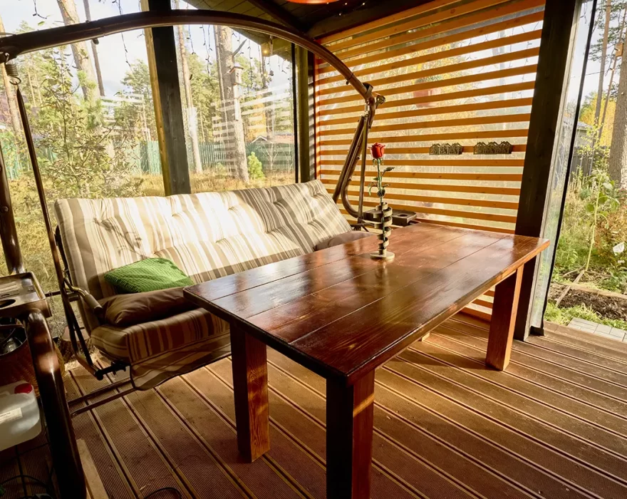 Каркасный дом КД-790 терраса