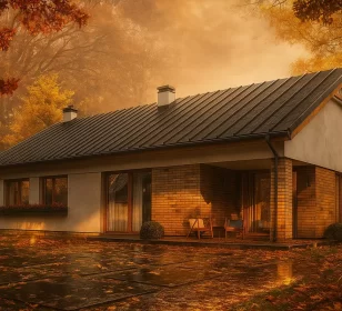 Каркасный дом с двухскатной крышей КД-410 фото 2