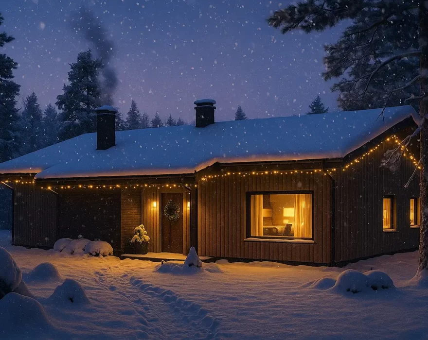 Каркасный дом с высокими потолками КД-930 фото 2