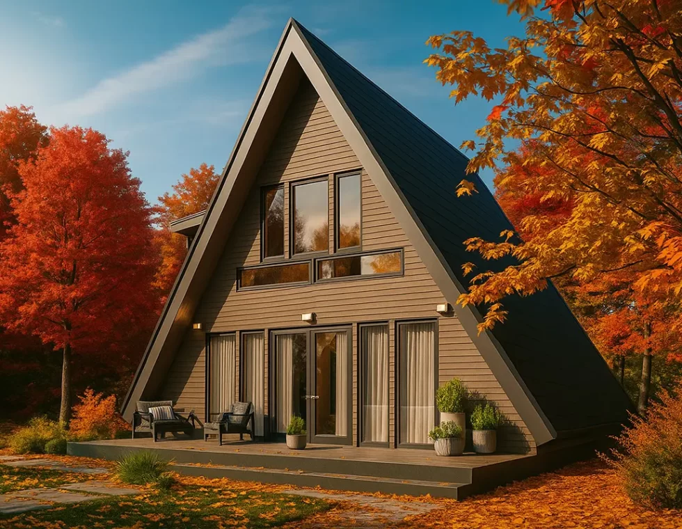 Каркасный дом-шалаш КД-880 фото 1