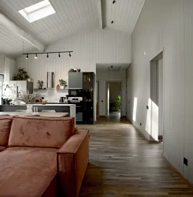 дом КД-1210 интерьер (кухня гостиная)