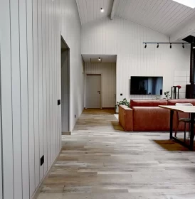 дом КД-1210 интерьер (зона гостиной)