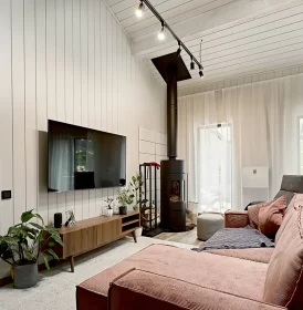 дом КД-1210 интерьер (кухня гостиная)