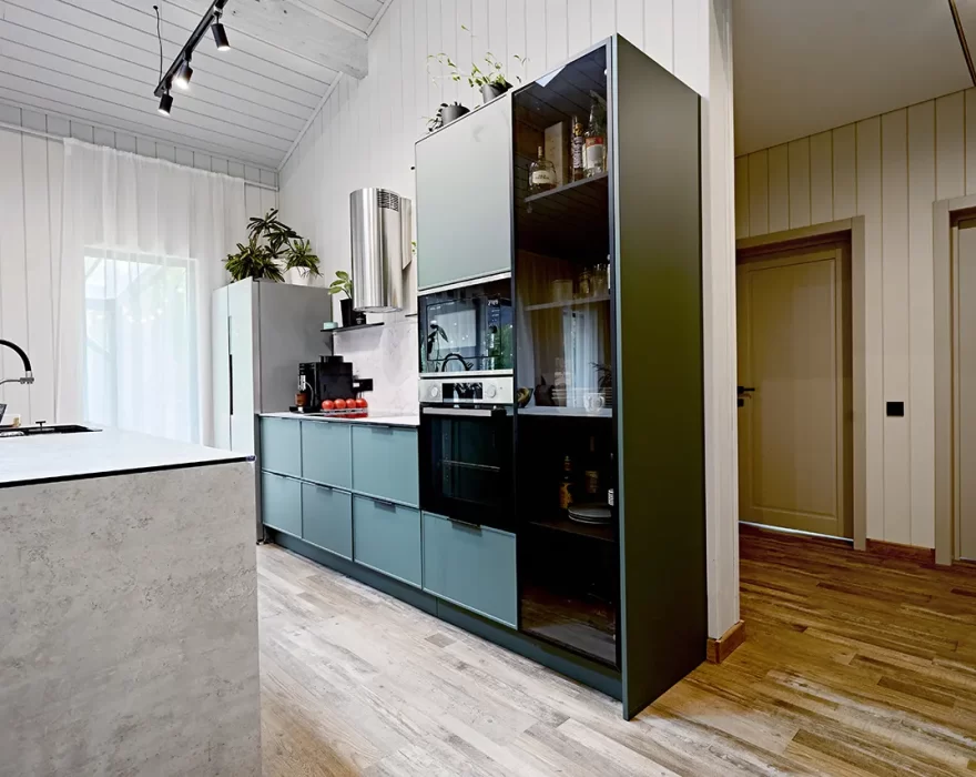 дом КД-1210 интерьер (кухонная зона)