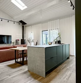 дом КД-1210 интерьер (кухонная зона)