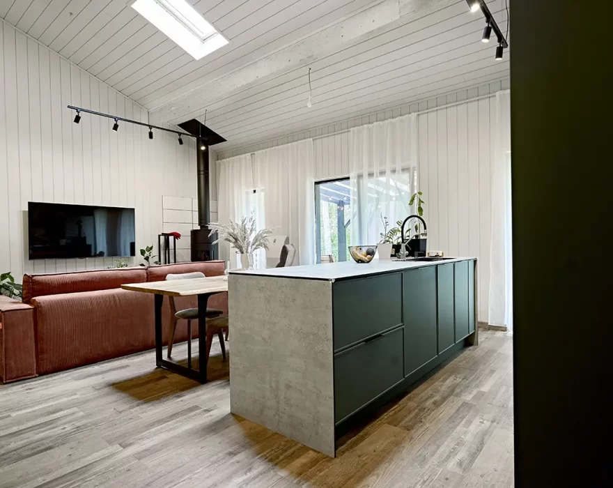 дом КД-1210 интерьер (кухонная зона)