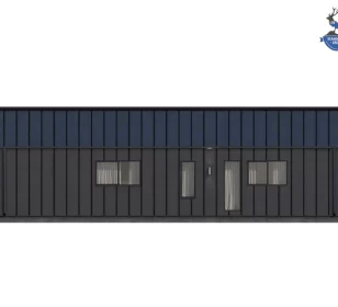 Барнхаус КД-1400 фасад 3