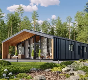 Барнхаус КД-1400 фасад 4