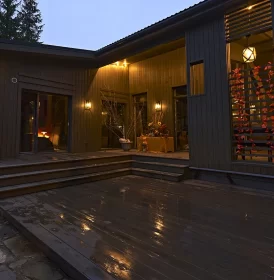 экстерьер углового барнхауса КД-520 в СНТ «Гармония»