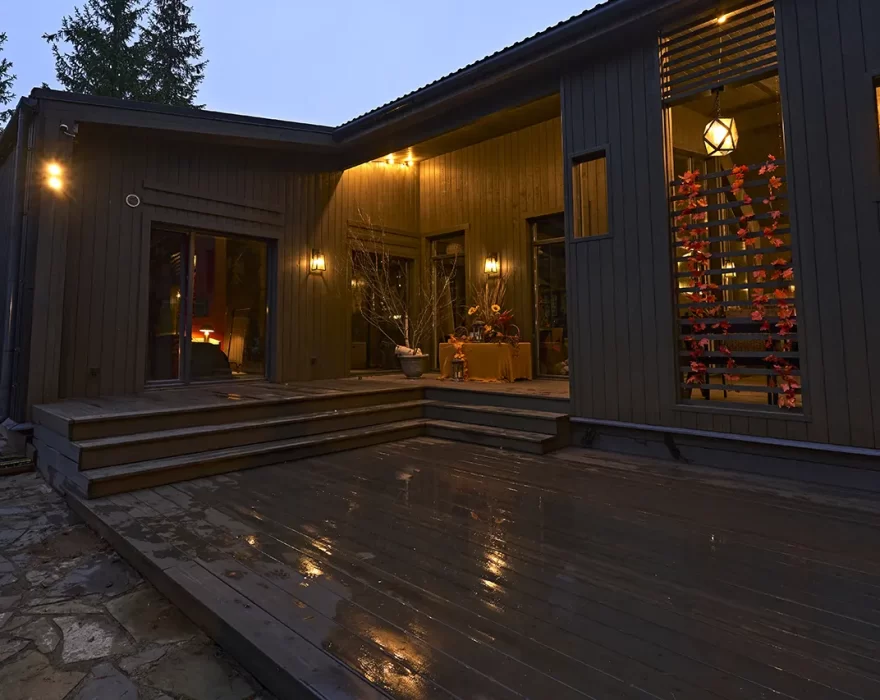 экстерьер углового барнхауса КД-520 в СНТ «Гармония»