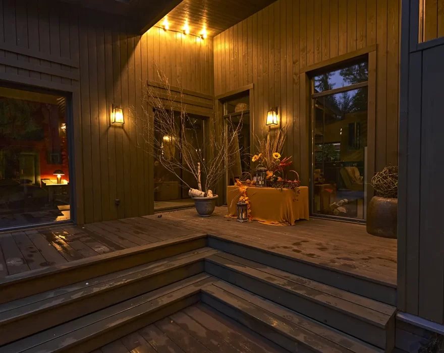 экстерьер углового барнхауса КД-520 в СНТ «Гармония»