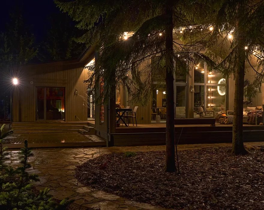 экстерьер углового барнхауса КД-520 в СНТ «Гармония»