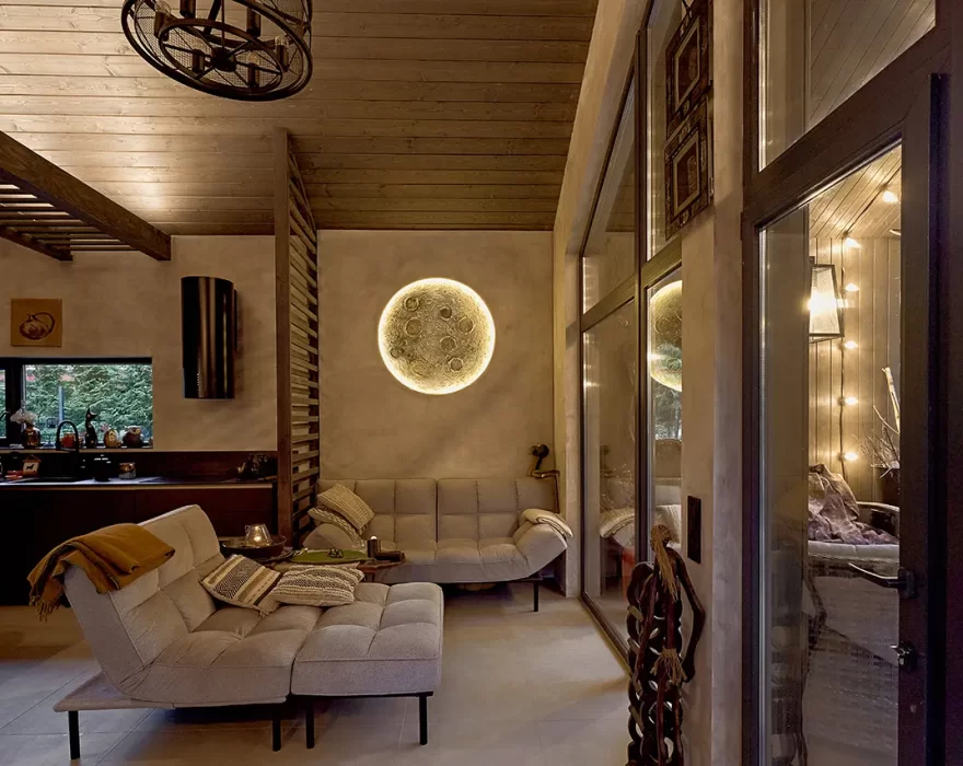 интерьер барнхауса КД-520 в СНТ «Гармония»