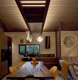 интерьер барнхауса КД-520 в СНТ «Гармония»