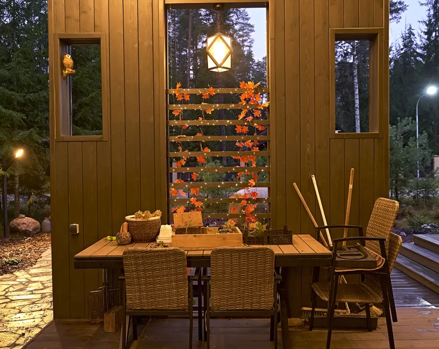 терраса барнхауса КД-520 СНТ «Гармония»