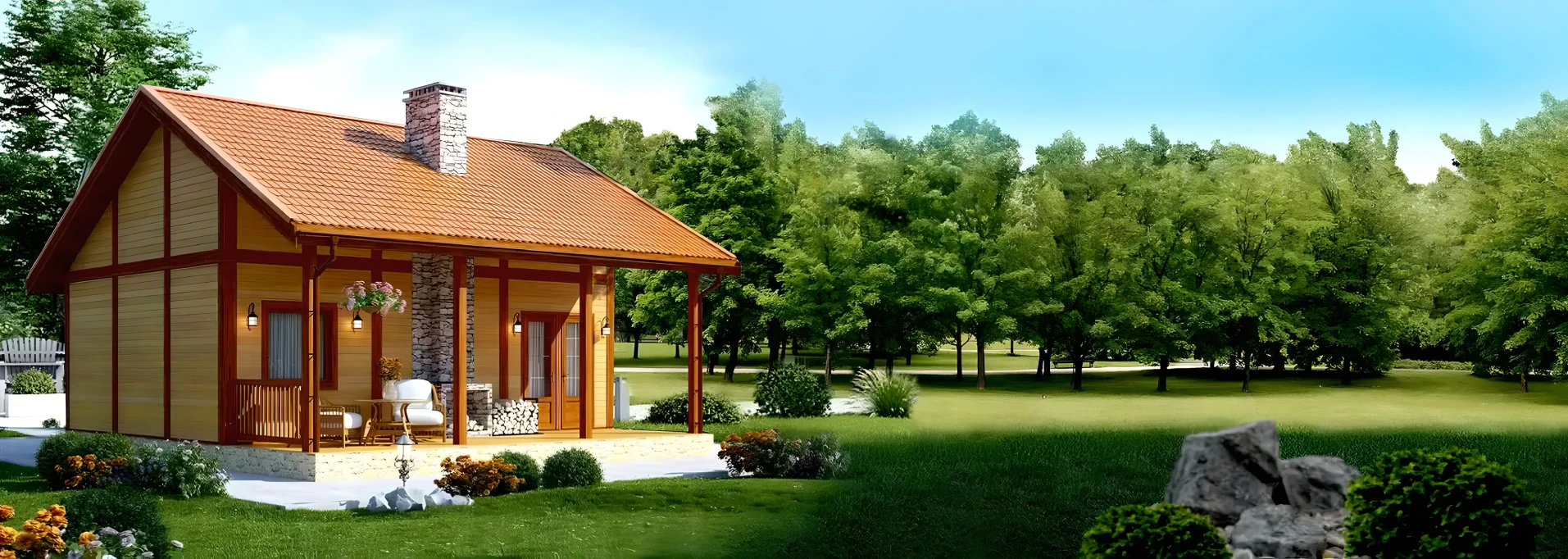 Маленькие каркасные дома