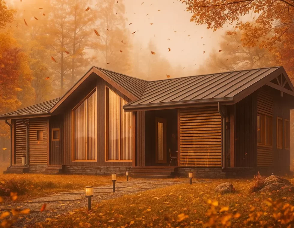 Одноэтажный каркасный дом КД-790 фото 1