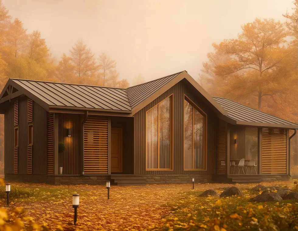 Одноэтажный каркасный дом КД-790 фото 2