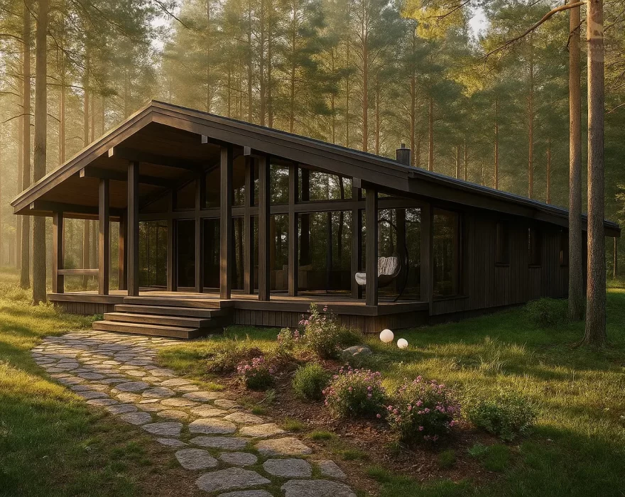 Преокт каркасного дома КД-1410