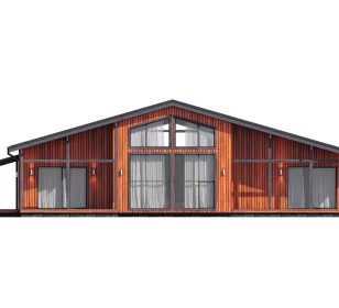 проект каркасного дома КД-1180