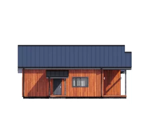 проект каркасного дома КД-1180 торец